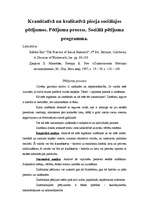 Konspekts 'Kvantitatīvā un kvalitatīvā pieeja sociālajos pētījumos. Pētījuma process. Sociā', 1.