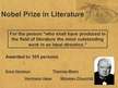 Prezentācija 'The Nobel Prize', 8.