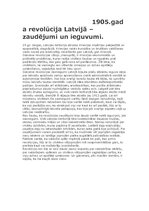 Eseja '1905.gada revolūcija', 1.