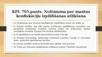 Prezentācija 'ES dalībvalstī piemērotas mantas konfiskācijas izpilde Latvijā', 10.