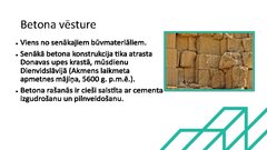 Prezentācija 'Betons un tā vēsture', 6.