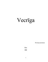 Referāts 'Vecrīga', 1.