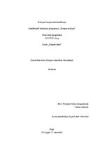 Referāts 'Kristietības loma Eiropas vienotības veicināšanā', 1.