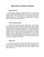 Referāts 'Rīga latviešu tautasdziesmās un teikās', 2.