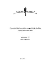 Referāts 'Patērētāju tiesības', 1.