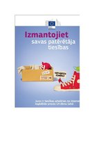 Referāts 'Patērētāju tiesības', 36.