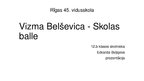 Prezentācija 'Vizma Belševica "Skolas balle"', 1.