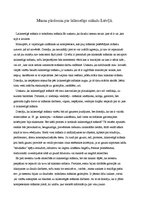 Eseja 'Manas pārdomas par laikmetīgo mākslu Latvijā', 1.