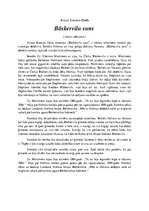 Referāts 'Artura Konana Doila detektīvromānā "Bāskervilu suns" paustās atziņas, galveno va', 1.