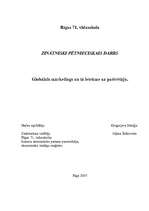 Referāts 'Globālais mārketings un tā ietekme uz patērētāju', 1.