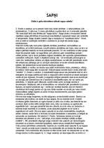 Referāts 'Sapņi (sapnis)', 1.