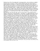 Eseja 'This is an autobiographical essay pinpointing a particular life changing event i', 1.