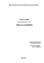 Referāts 'Peļņa un rentabilitāte', 1.