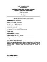 Prakses atskaite 'Aprūpes plāns sejas-žokļa ķirurģijā', 1.