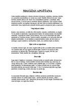 Referāts 'Masāža', 3.