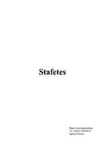 Konspekts 'Stafetes - ieskaites darbs sportā', 1.