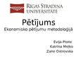 Prezentācija 'Naudas daudzums, ko studenti iztērē savu vajadzību un vēlmju apmierināšanai nedē', 1.