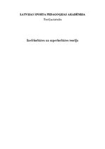 Referāts 'Inefrioritātes un superioritātes teorija', 1.