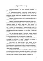 Referāts 'Inefrioritātes un superioritātes teorija', 4.