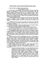 Konspekts 'Frīdrihs Frēbels un viņa pirmsskolas audzināšanas teorija un prakse', 1.