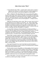 Konspekts 'Alberta Kamī romāna "Mēris" konspekts', 1.