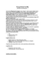 Konspekts 'Gregoriskais korālis', 1.