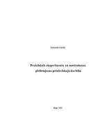 Referāts 'Praktiskais eksperimenta un novērošanas pielietojums pētnieciskajā darbībā ', 1.