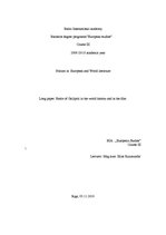 Referāts 'Battle of Gallipoli in the World History and in the Film', 1.