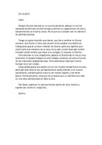 Paraugs 'Vēstule draugam par darba piedāvājumu spāņu valodā', 1.