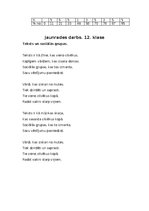 Konspekts 'Jaunrades darbs 12. klasei', 2.