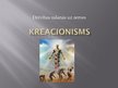 Prezentācija 'Kreacionisms', 1.