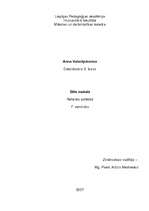 Eseja 'Stils mākslā', 1.