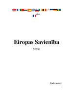 Konspekts 'Eiropas Savienība', 1.