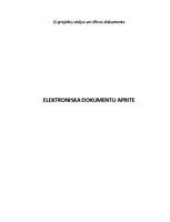 Konspekts 'Elektroniska dokumentu aprite', 1.