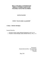 Konspekts 'Politiskās ideoloģijas', 1.