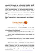 Prakses atskaite 'Prakses atskaite AS "Swedbank"', 5.