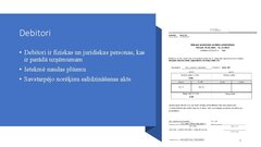 Prezentācija 'Debitori', 3.