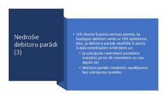 Prezentācija 'Debitori', 7.