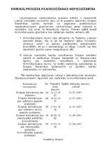 Referāts 'Latvijas Kriminālprocesa tiesību eiropeizācijas vispārējs raksturojums', 6.