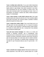 Konspekts 'Uzņēmuma "Toyota Motor Corporatin" vēsture un SVID analīze', 8.