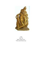 Referāts 'Raksturīgākās iezīmes renesanses mākslinieka Mikelandželo Buonarroti daiļradē', 16.