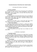 Konspekts 'Iedziedāšanās vingrinājumu komplekss', 1.