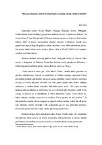Referāts 'Pēckara situācija Lietuvā Alvida Šlepika romānā "Mans vārds ir Mārīte"', 1.