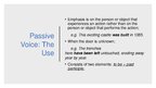 Prezentācija 'Passive Voice in English', 2.