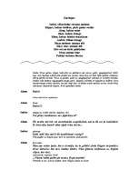 Eseja 'Māšeles istaba', 1.