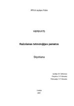 Konspekts 'Slīpēšana', 1.