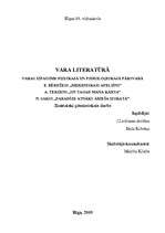 Referāts 'Vara literatūrā - varas izpausmes fiziskajā un psiholoģiskajā pārsvarā', 1.