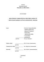 Diplomdarbs 'Hipotekārās kreditēšanas hipotēku bankā un privātajās bankās Latvijā salīdzinošā', 1.