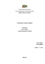 Paraugs 'Automobiļu vilkmes aprēķins', 1.