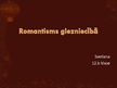 Prezentācija 'Romantisms glezniecībā', 1.